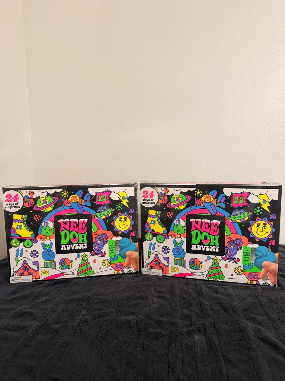 Nee Doh Advent Calendar - Colorful Kids Surprise Countdown